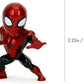 New Spider-Man 4-Pack – Collectible 2.5” Metal Figures – Spider-Man, Green Goblin, Toxin, Venom – Classic Marvel Heroes,