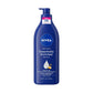 NIVEA Essentially Enriched Body Lotion for Very Dry Skin with Hyaluronic Acid, Almond Oil and Deep Nourishing Serum, 72-Hour Body Moisturizer, 16.9 Fl Oz Pump Bottle - 3pk