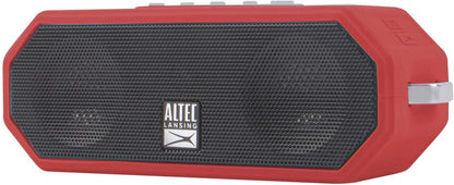 Altec Lansing LifeJacket H2O 4 - Waterdigte Bluetooth-luidspreker, Duursame en Draagbare Luidspreker met Stemassistent, 10 Uur Batterylewe en 30 Meter Bereik, Ware Rooi
