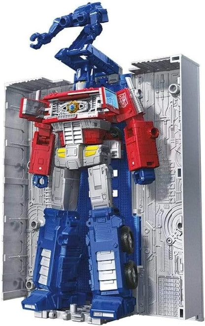 Transformers Toys Generations War for Cybertron: Earthrise Leader WFC-E11 Optimus Prime Action Figure - Kids Ages 8 and Up, 7-inch