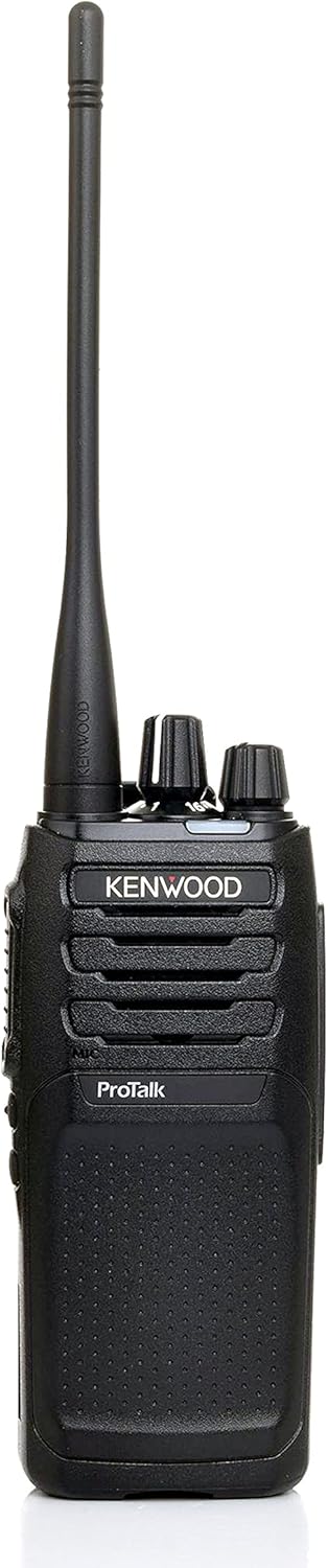Kenwood ProTalk Radio, Draagbare Walkie Talkie, UHF, 64 Kanale & 4 Sonas, 1 000 mW Harde Spreker, 11 Mil-Spec Standaarde 810 (C/D/E/F/G) & IP54/55 weerbestandheid