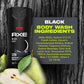 Axe Black Shower Gel for men 12Hr Refreshing Fragrance (8.5 oz)