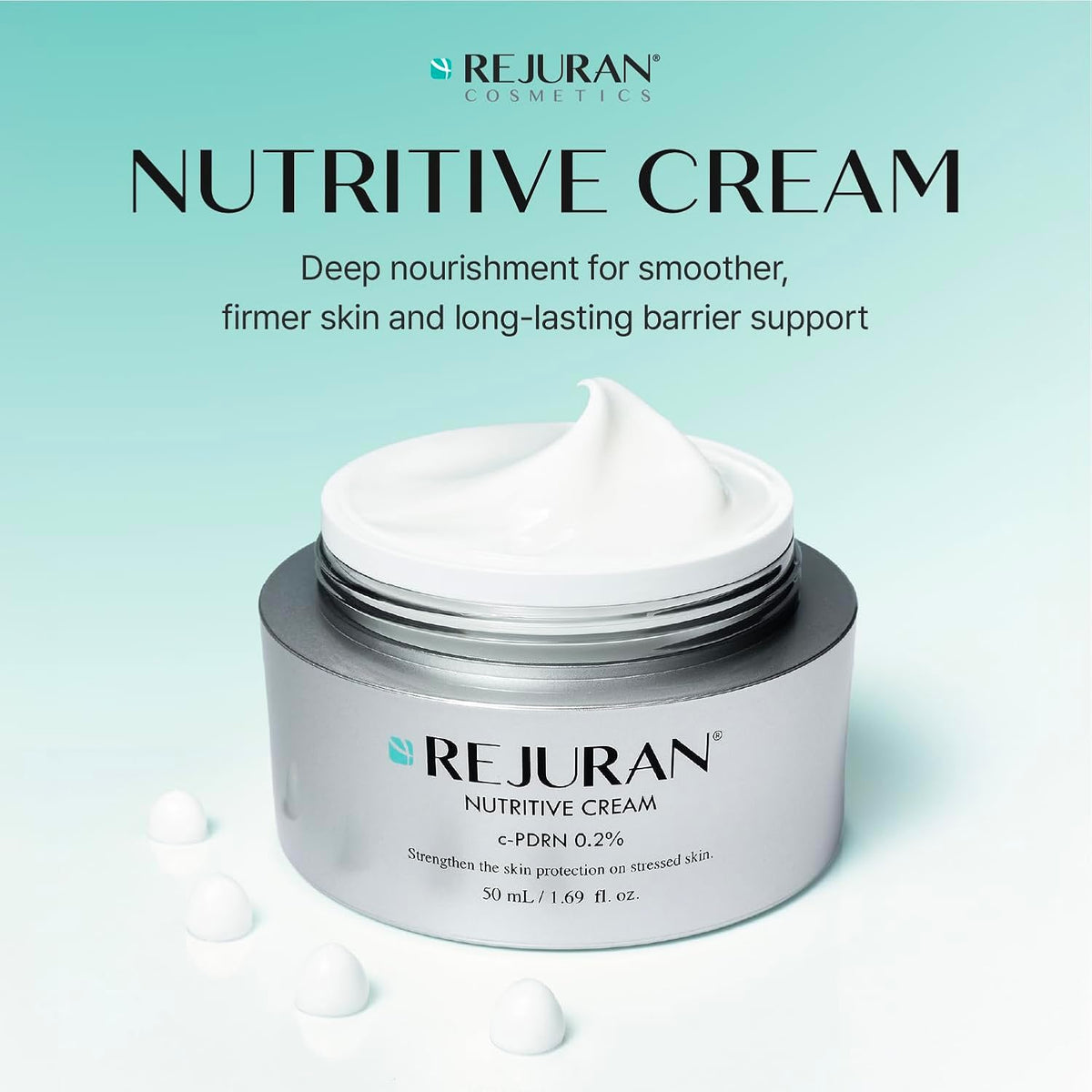 REJURAN Nutritive Cream, c-PDRN® Rich Hydrating Moisturizer 1.69 fl oz
