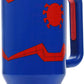 Insulated Stainless Steel Tumbler w/ Reusable Straw & Leak-Proof Lid Easy Carry Handle 40oz (Blue)