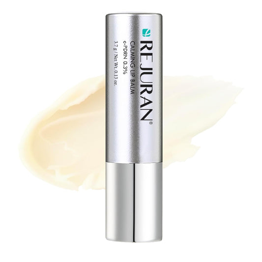 Calming Lip Balm, c-PDRN® Moisturizing Lip Care Deep Moisture & Soothing Care for Dry Lips with c-PDRN®, Shea Butter & Jojoba Ester, Non-Sticky (0.13 oz)