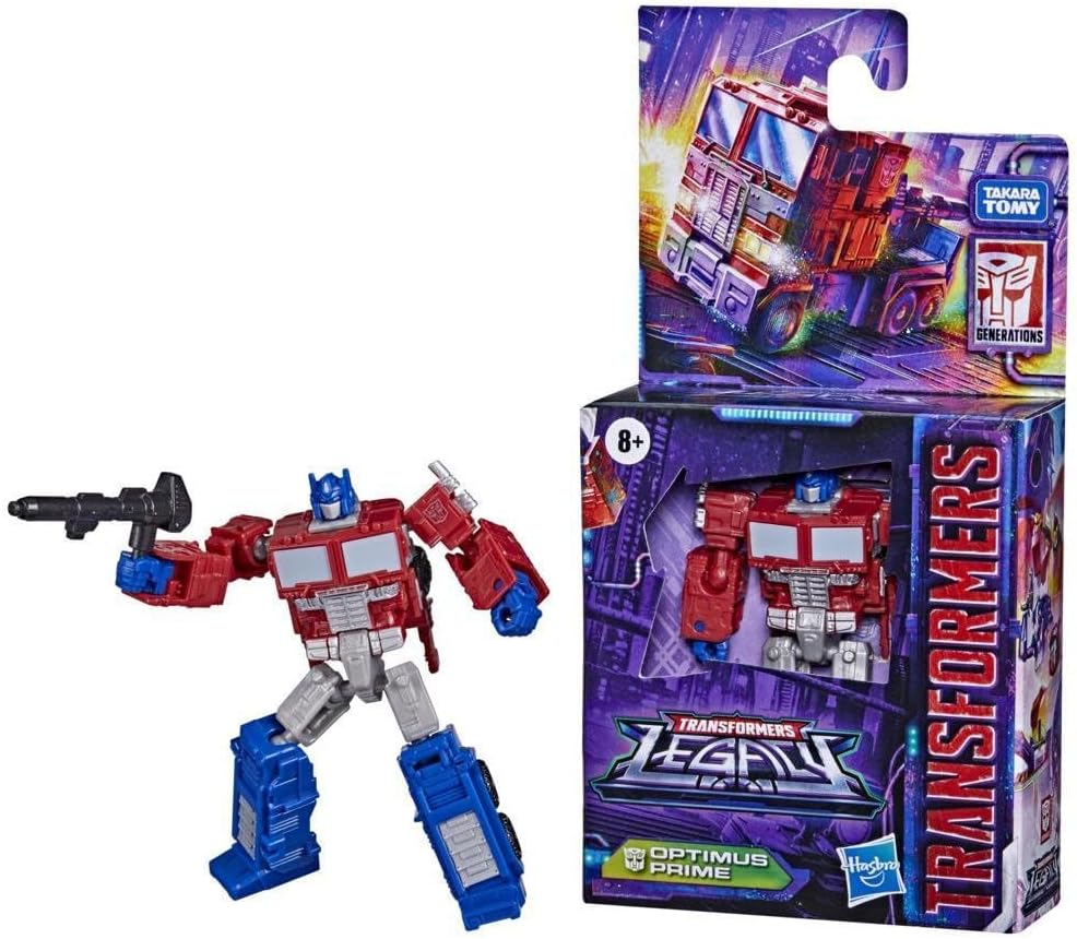 Transformers Starwars 3.5-inch Toys Generations Legacy Core Optimus Prime Action Figure - (Kids Ages 8 and Up)