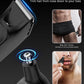 2-in-1 Body and Nose Hair Trimmer for Men - Portable Electric Razor for Men and Women, IPX7 Professional Electric Shavers for Ball, Groin, Pubic, Underarm, Nose, Ear, Beard, Head