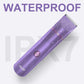 OLOV Electric Body Hair Trimmer - Groin Trimmer for Men - Bikini Trimmer Women - Wet/Dry Shaver Groomer, Replaceable Ceramic Blade Heads, USB Recharge Dock, Waterproof Hygiene Razor, Bright Purple