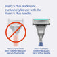 Shaving Kit for Men - Premium Handle, Razor Blade Cartridge, Foaming Shave Gel, and Travel Blade Cover - Tide