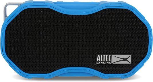 Altec Lansing Baby Boom XL - Waterdigte Bluetooth-luidspreker, Draadloos en Draagbaar vir Reis en Buiteluggebruik, Diep Bas en Harde Klank, 1 Pak, Blou