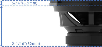 Kenwood KFC-C5798RS 5"x7" 2-rigting-motorluidsprekers – 320W-piekkrag, gebalanseerde koepeltweeter, akoestiese klankharmoniseerder, maklike installasie