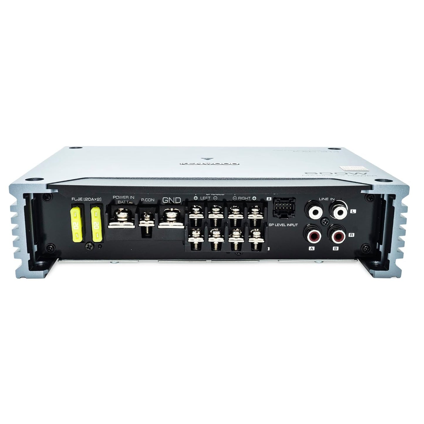KENWOOD KAC-314-4-kanaal Konsertreeks-motorklankversterker met 50W x 4 @ 4ohms, 75W x 4 @ 2ohms, 600W Maksimum Krag