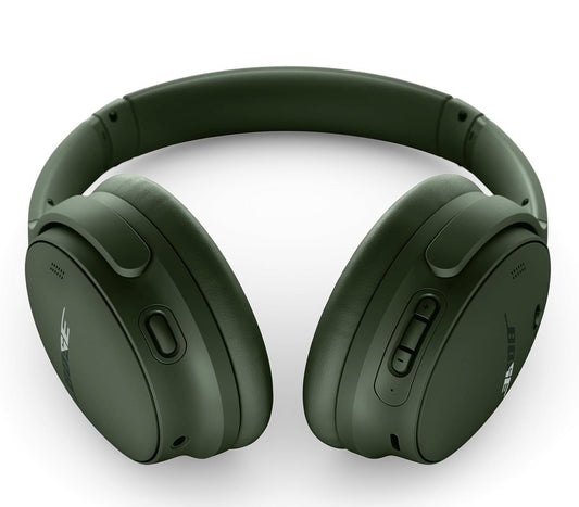 Bose QuietComfort Bluetooth Headphones with Active Over Ear Noise Cancelling and Mic