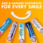 ARM & HAMMER Complete Care Toothpaste,Teeth Whitening w/ Baking Soda - Fluoride Fresh Mint Flavor (Pack of 4)
