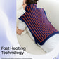 Back Heating Pad for Back Pain Relief - Neck and Shoulder Heat Pad, Auto Shut Off - (Dark Blue)