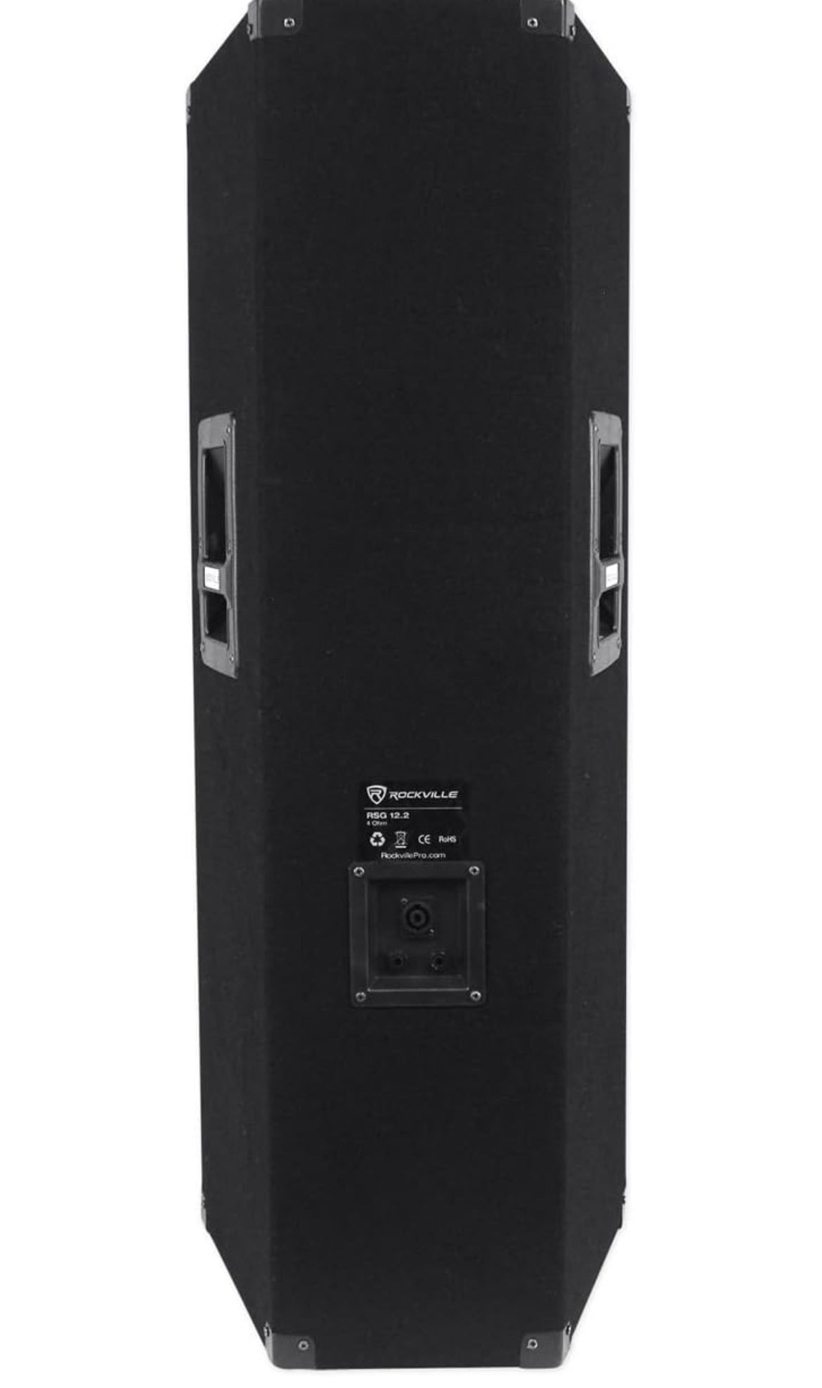 Rockville RSG12.2 Dual 12” 2000 Watt 3-Way 4-Ohm Passive DJ/Pro Audio PA Speaker
