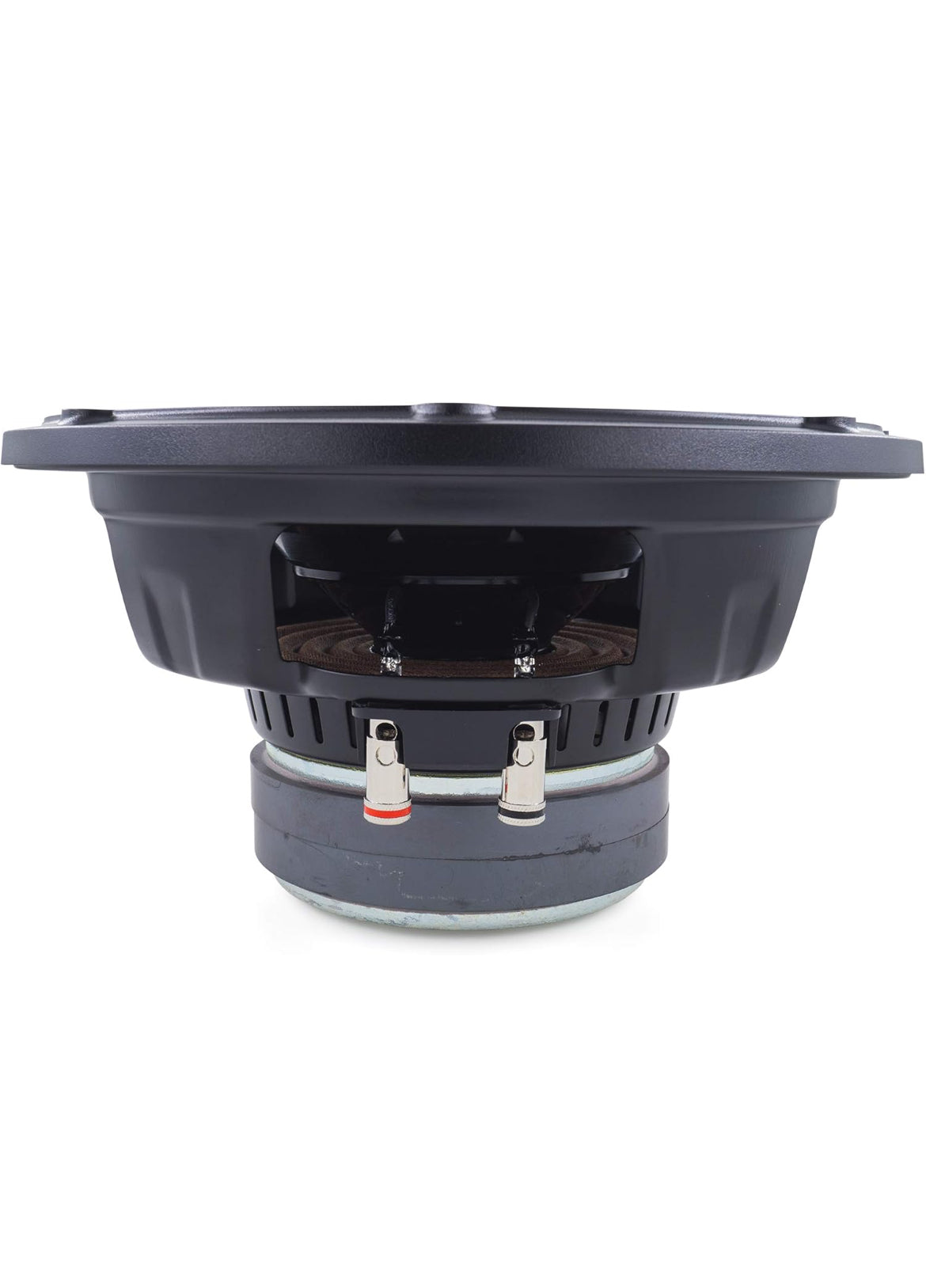 JVC CW-DR124/104 DRVN 4-ohm 350 Watt Motorklank Subwoofer - Enkel (Swart) met Betroubare Lae-Frekwensie Punch (10")