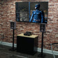 Rockville Pair APM6W 6.5" 350 Watt USB Studio Monitor Speakers+Black 37" Stands