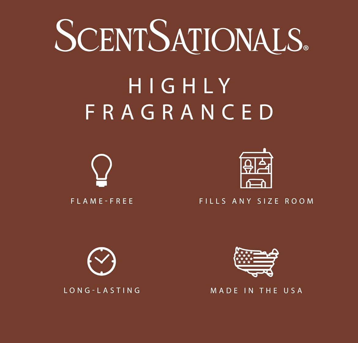 Scentsationals Wax Melts Strong Scent - Farmhouse Cookies - Long Lasting Scented Melts for Warmers, 10oz (Pack of 4)