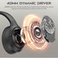 Black Shark JoyBuds Max Active Noise Cancelling Headphones, 50H Playtime Wireless Over Ear Headphones w/ Microphone, Bluetooth (Black)