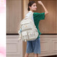 Backpack for Girls Laptop Backpacks 15.6 Inch College Cute Bookbag Anti Theft Primary Elementary School Bag Casual Daypack for Students Teens Girl Women (Beige)