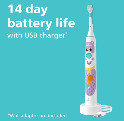 Philips Sonicare for Kids Design a Pet Edition, met Koord, HX3601
