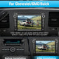 Car Stereo GPS Navigation Head Unit w/ CarPlay Android Auto Multimedia Video Player - Backup Camera for Chevrolet Silverado GMC Sierra Yukon 2007-2013,