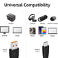 USB-C to USB-A Charging Cable Supports 480Mbps Speed and Type C Fast Charging Data Cable
