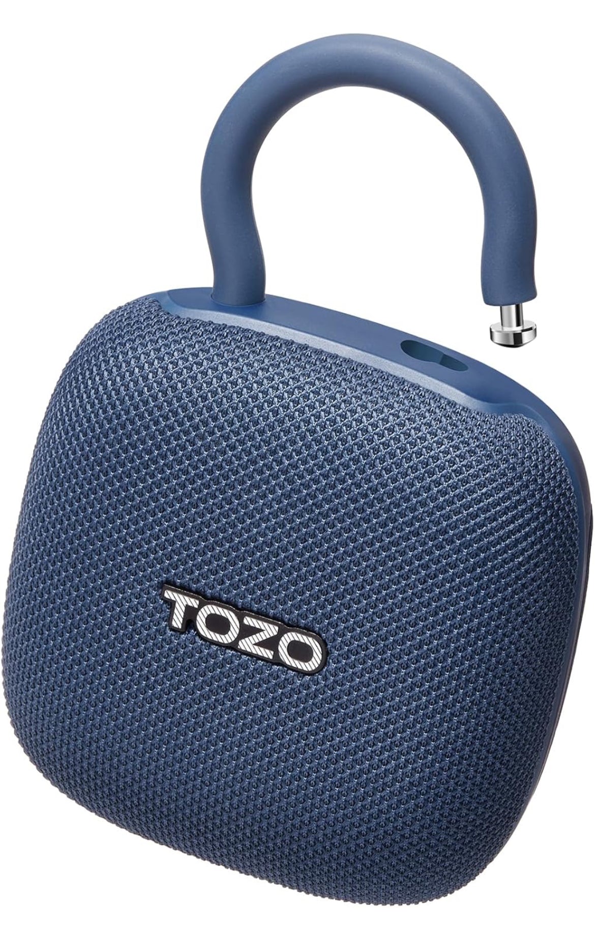 PE1 Mini Portable Bluetooth Speakers w/ Adjustable Carabiner IPX8 Waterproof, 32H Playtime - Blue