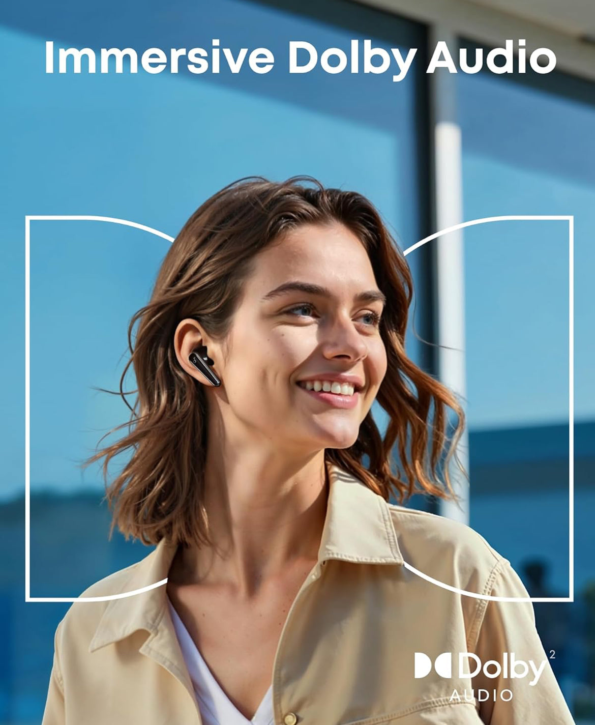Soundcore Liberty 5 by Anker, Noise-Cancelling Wireless Earbuds, 2x Stronger Voice Reduction, Real-Time Adaptive Noise Cancellation, Fast Charging, Dolby Audio, 6-Mic AI Clear Calls, Long Battery Life