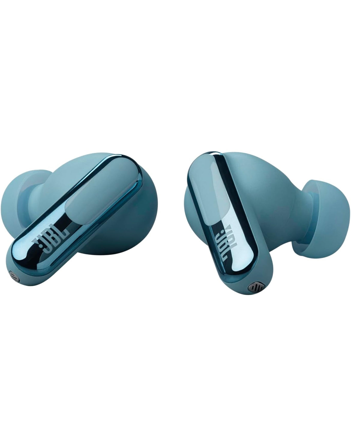 JBL Live Beam 3 - True Wireless Noise-Cancelling Closed-Stick Earbuds, 48Hrs Total Playback, Wireless Charging, 6 Mics for Perfect Calls, Multi-Point Connection, IP55 Waterproof and dustproof (Blue)