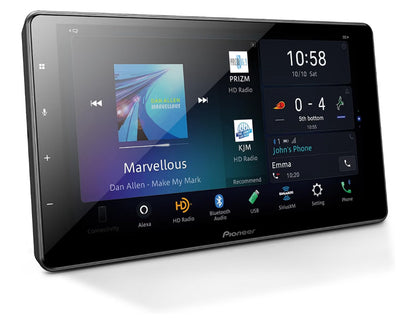 Pioneer DMH-WC6600NEX 9" Capacitive Touchscreen Modular Chassis Car Stereo
Digital Multimedia Receiver, Wireless CarPlay & Android Auto, Amazon Alexa, Bluetooth, HD Radio, Backup Cam, Hi-Volt RCA