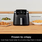 Ninja Air Fryer Pro 4-in-1 with 5 QT Capacity, Air Fry, Roast, Reheat, Dehydrate, Air Crisp Technology with 400F for hot, 120 Volts, Nonstick Basket & Crisper Plate, Grey, AF141