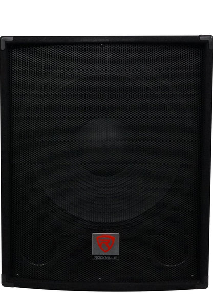 Rockville SBG1184 18" 1000 Watt Subwoofer Sub vir Kerke Se Klankstelsels