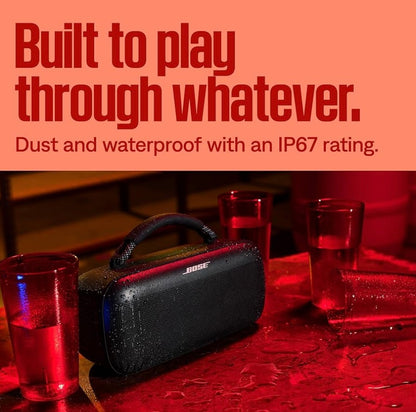 Bose SoundLink Max Draagbare Luidspreker, Groot IP67 Waterdigte Bluetooth Luidspreker - Swart