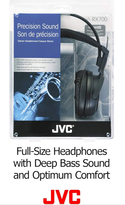 JVC HARX700 Presisie Klank Volgrootte Oorfone - Swart