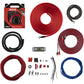 DS18 AK4 Complete 4 Gauge CCA Amplifier Installation Wiring Kit