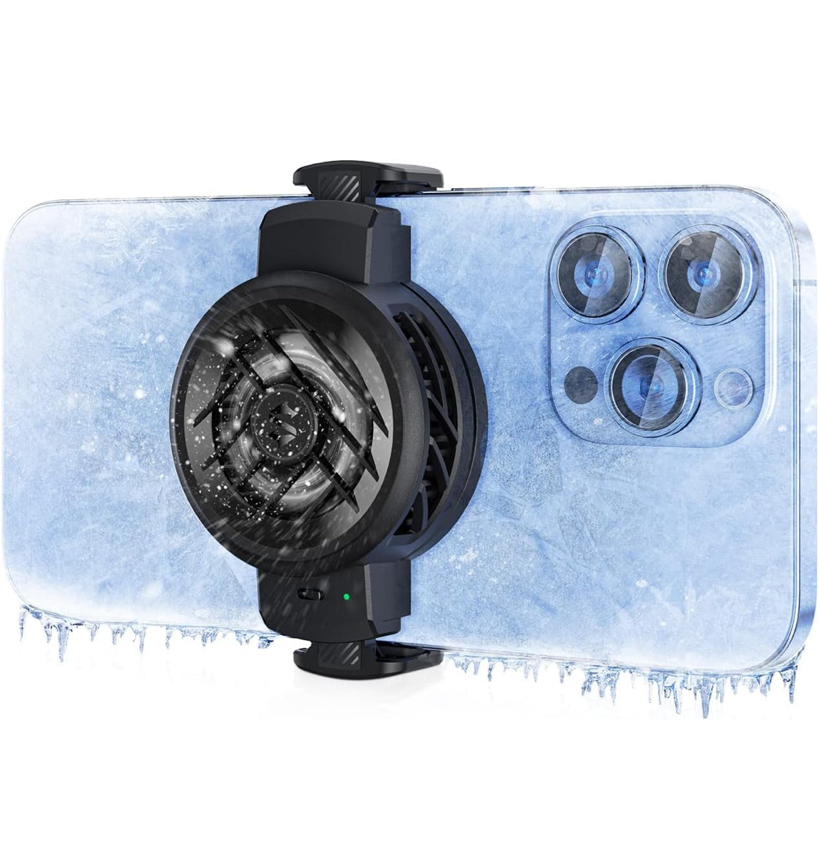 Black Shark Phone Cooling Fan Lightweight Quiet Cellphone Radiator - NEW