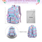 Girls Backpack,15.6 Inch Laptop School Bag Large Primary Elementary Middle College Bookbags Kids Backpacks for Teens Girl Women Students Anti Theft Travel Daypack (Purple)