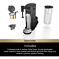 Ninja Coffee Maker Single Serve Brew with Coffee Pods & Grounds Compatible with K-Cup Coffee Pods - Black (PB051)