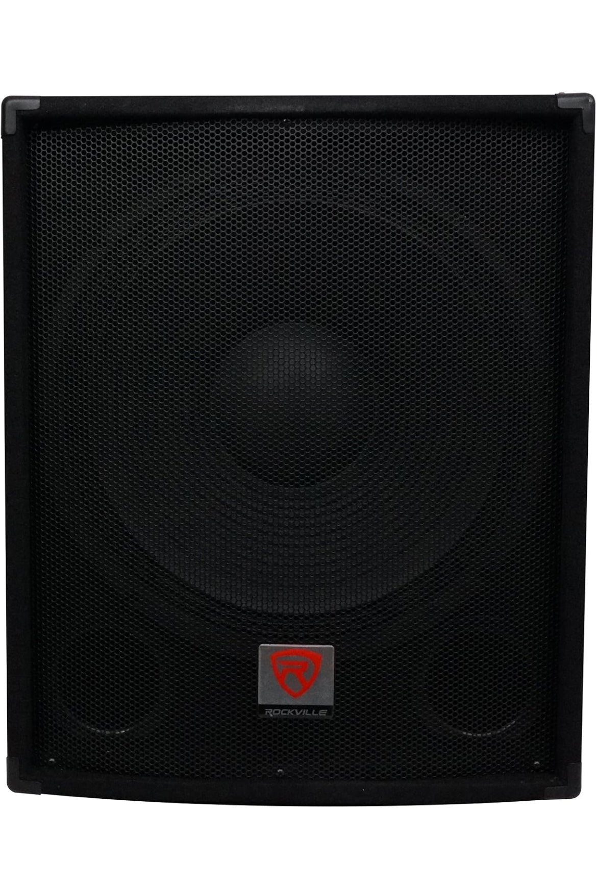 Rockville SBG1184 18" 1000 Watt Passiewe 4-Ohm Pro DJ Subwoofer + Staalwiele