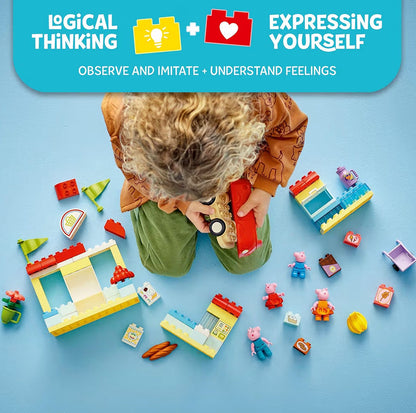 LEGO DUPLO Peppa Pig Supermark Bou-Speelding - Peppa Pig Speelgoed