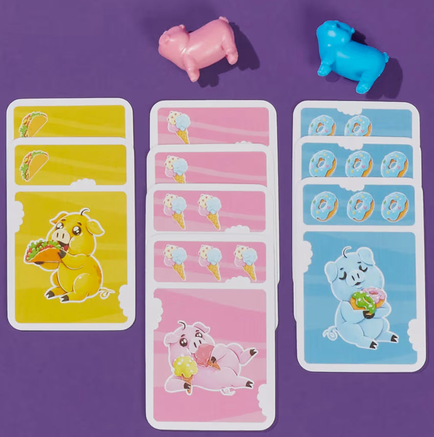 Hasbro Gaming Piggy Piggy Card Game - Family Games for Kids - Teens, and Adults - 2 to 6 Players