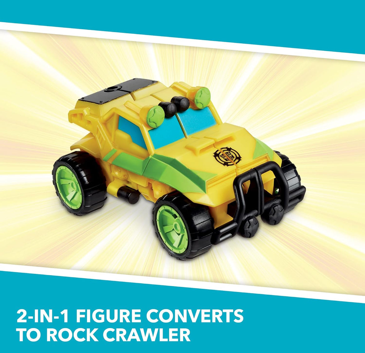 Transformers Playskool Heroes Rescue Bots Academy Road Rescue Team Trailer 4-Pack Converting Toy