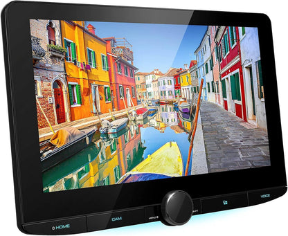 Kenwood 10.1" Hoëdefinisie-motorstereo-ontvanger met kapasitiewe raakpaneel