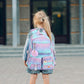 Girls Backpack,15.6 Inch Laptop School Bag Large Primary Elementary Middle College Bookbags Kids Backpacks for Teens Girl Women Students Anti Theft Travel Daypack (Purple)