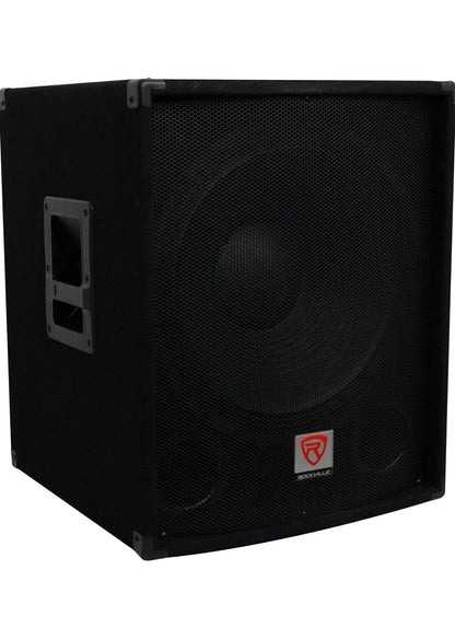 Rockville SBG1184 18" 1000 Watt Subwoofer Sub vir Kerke Se Klankstelsels