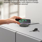 New Anti-Slip Wireless Charger 15W Max Fast Charging Pad Compatible w/ iPhone,Samsung Galaxy - Black