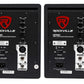 Rockville (2) DPM5W Dual Powered 5.25" 300w Active Studio Monitors+Stands+Pads
