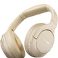HT2 Hybrid Active Noise Cancelling Headphones, Wireless Over Ear Bluetooth Headset, 60H Playtime - Khaki